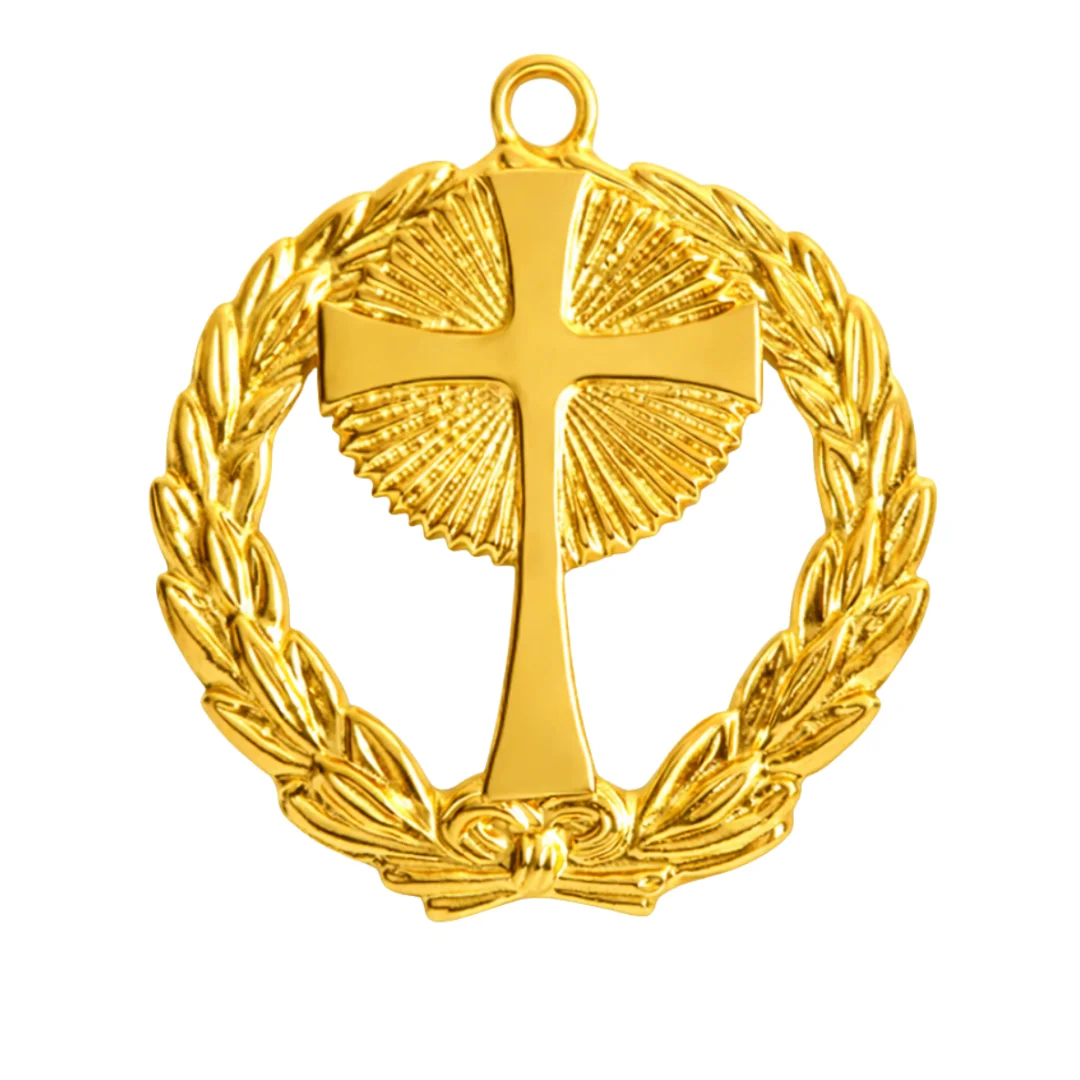 Grand Commander Knights Templar Commandery Officer Collar Jewel