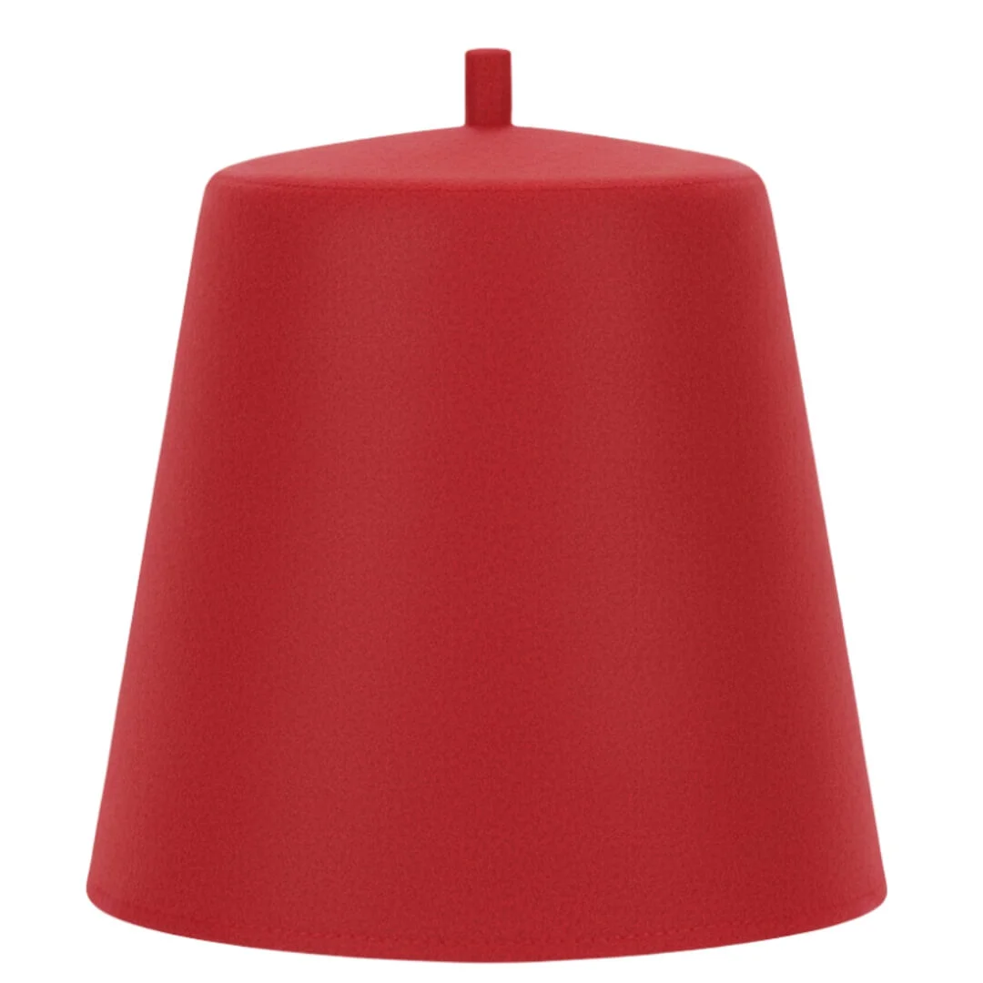 Universal Red Fez Hat – Premium Wool Fez with Multiple Tassel Color Options
