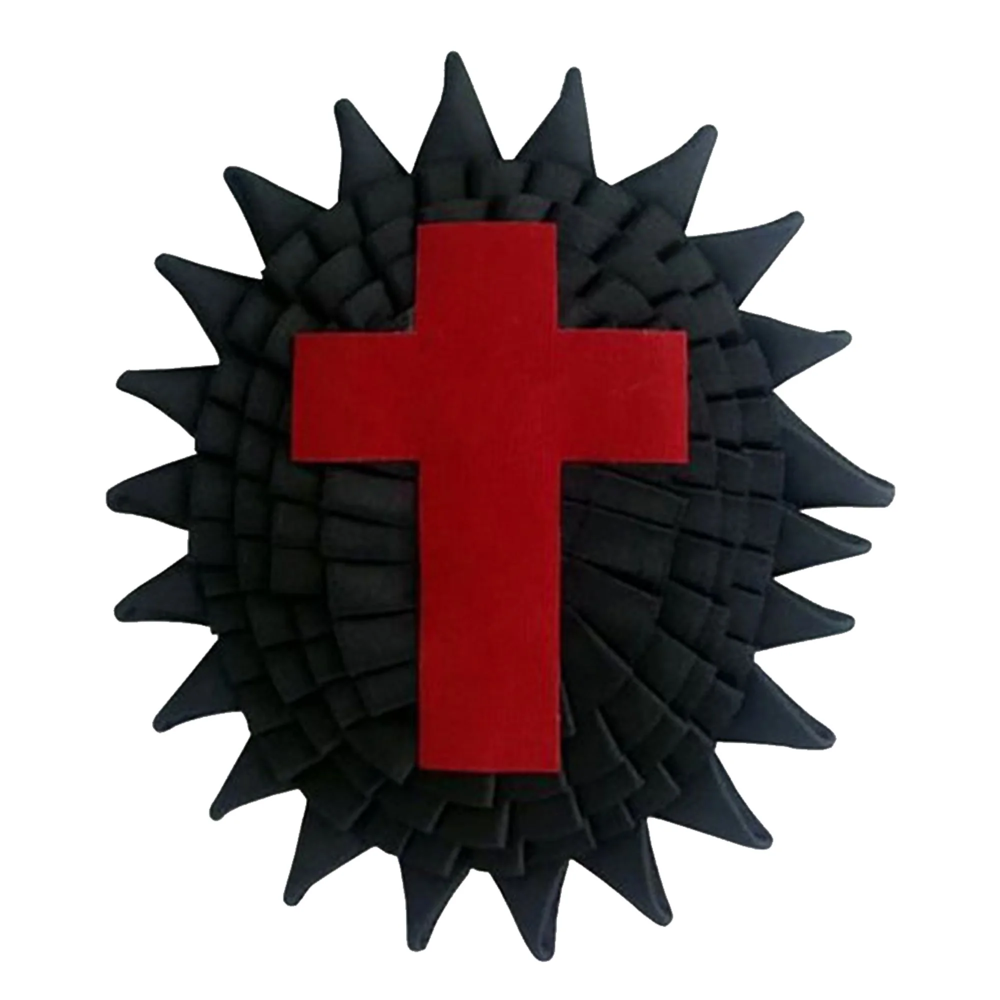 Sir Knight Knights Templar Chapeau Rosette - Hand Embroidery Work
