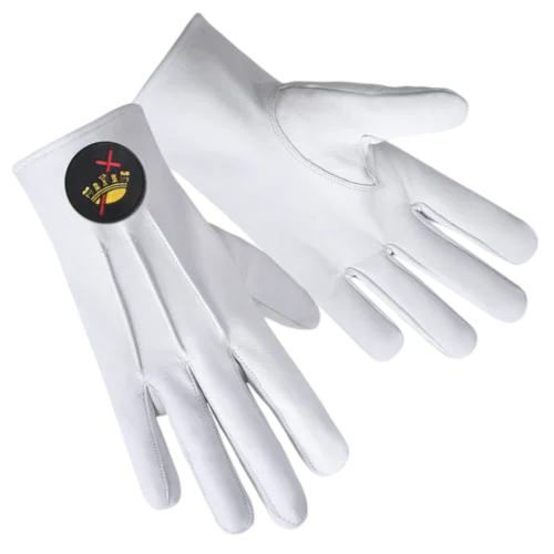 Knights Templar Commandery Gloves