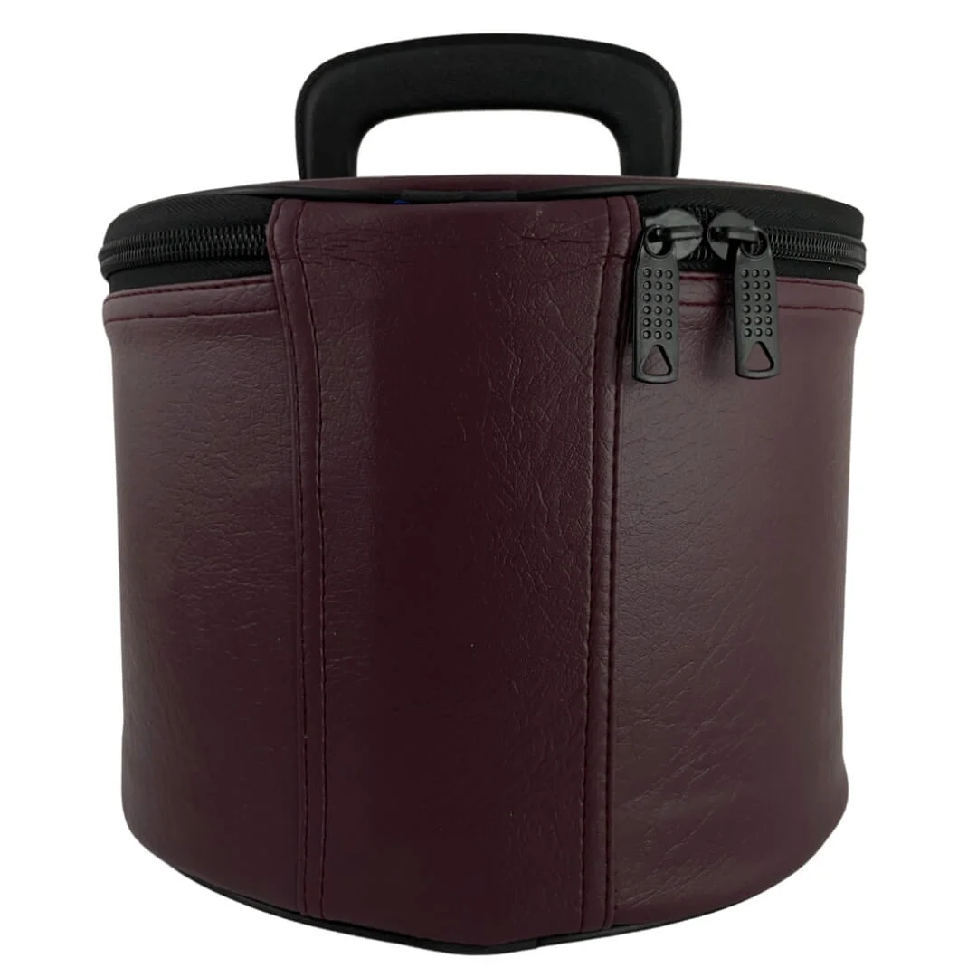 Shriners Fez Case Burgundy Color