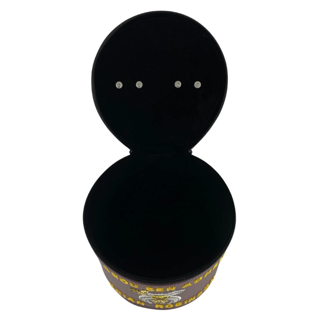Shriners Fez Case Burgundy Color