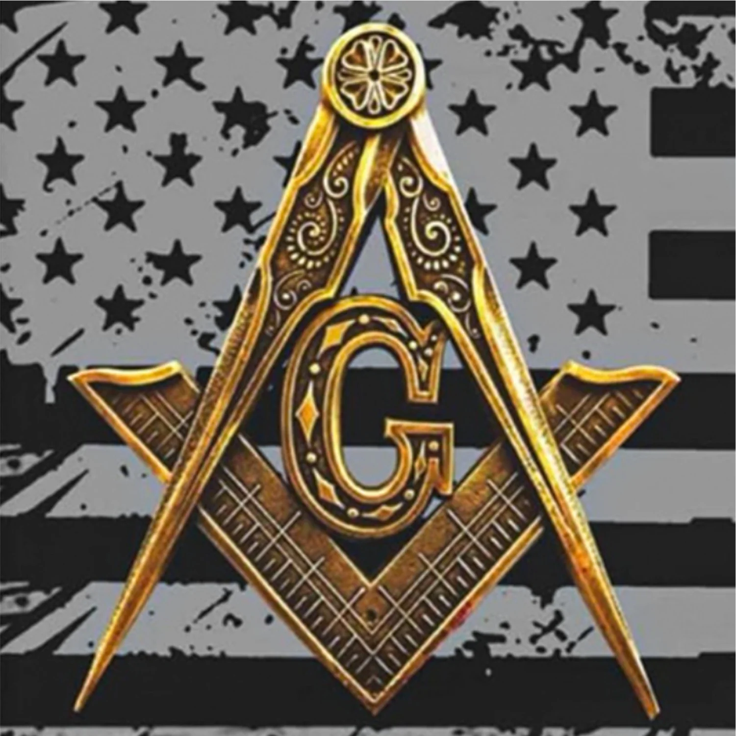 Masonic Shriner Flag