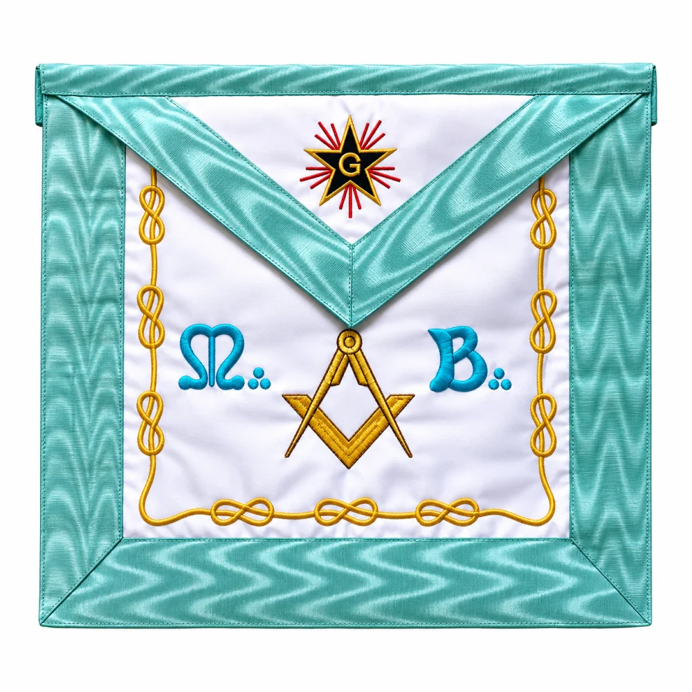 Master Mason Blue Lodge French Apron