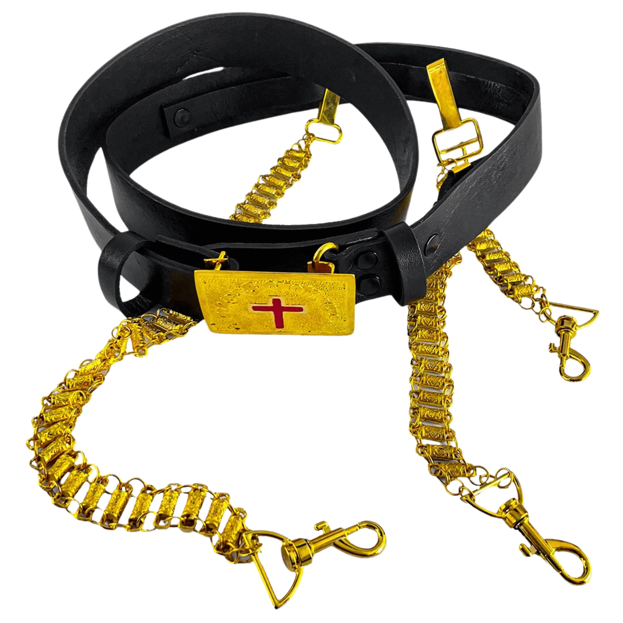 Past Commander Knights Templar Regalia Belt