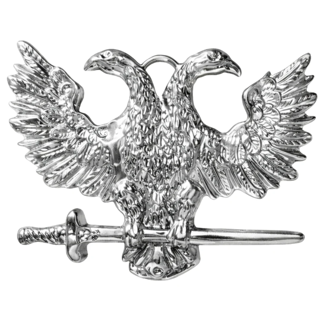 Scottish Rite Collar Jewel - Silver Metal