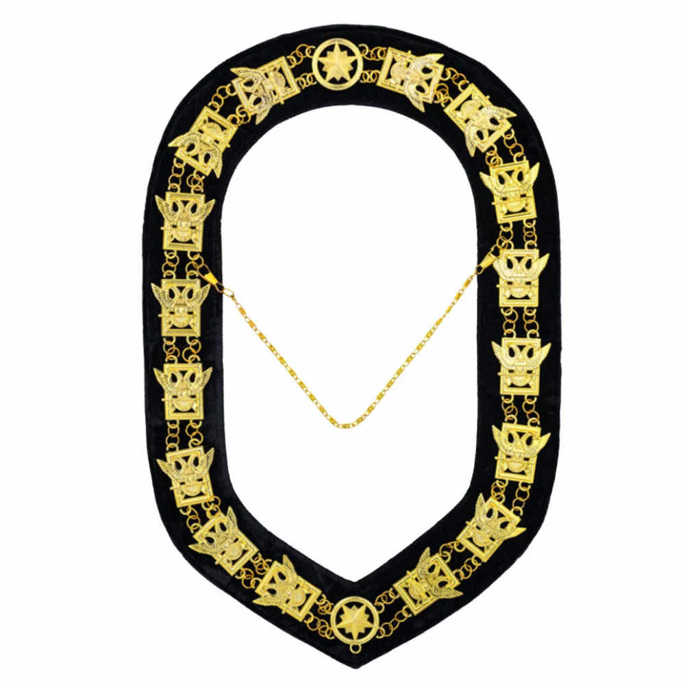 32nd Degree Up Wings Scottish Rite Chain Collar