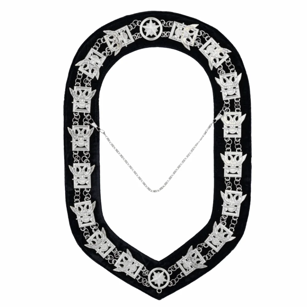 32nd Degree Up Wings Scottish Rite Chain Collar