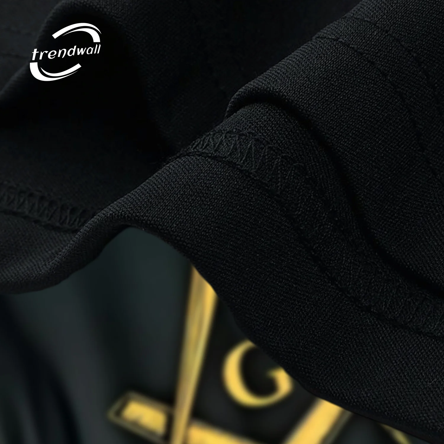 Masonic Black T-Shirt – Gold Compass & Square Symbol for Freemasons