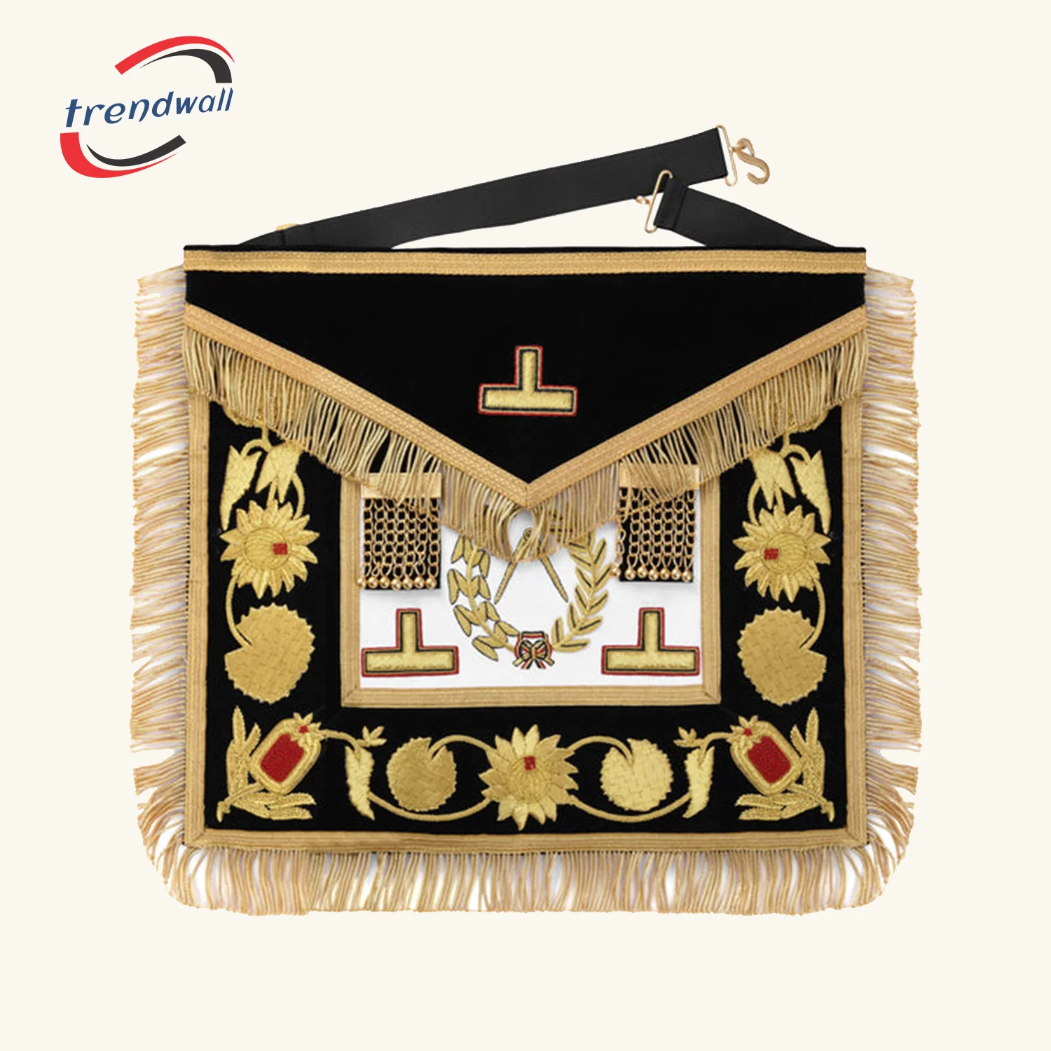 Grand Inspector French National Grand Lodge Apron - Blue Velvet