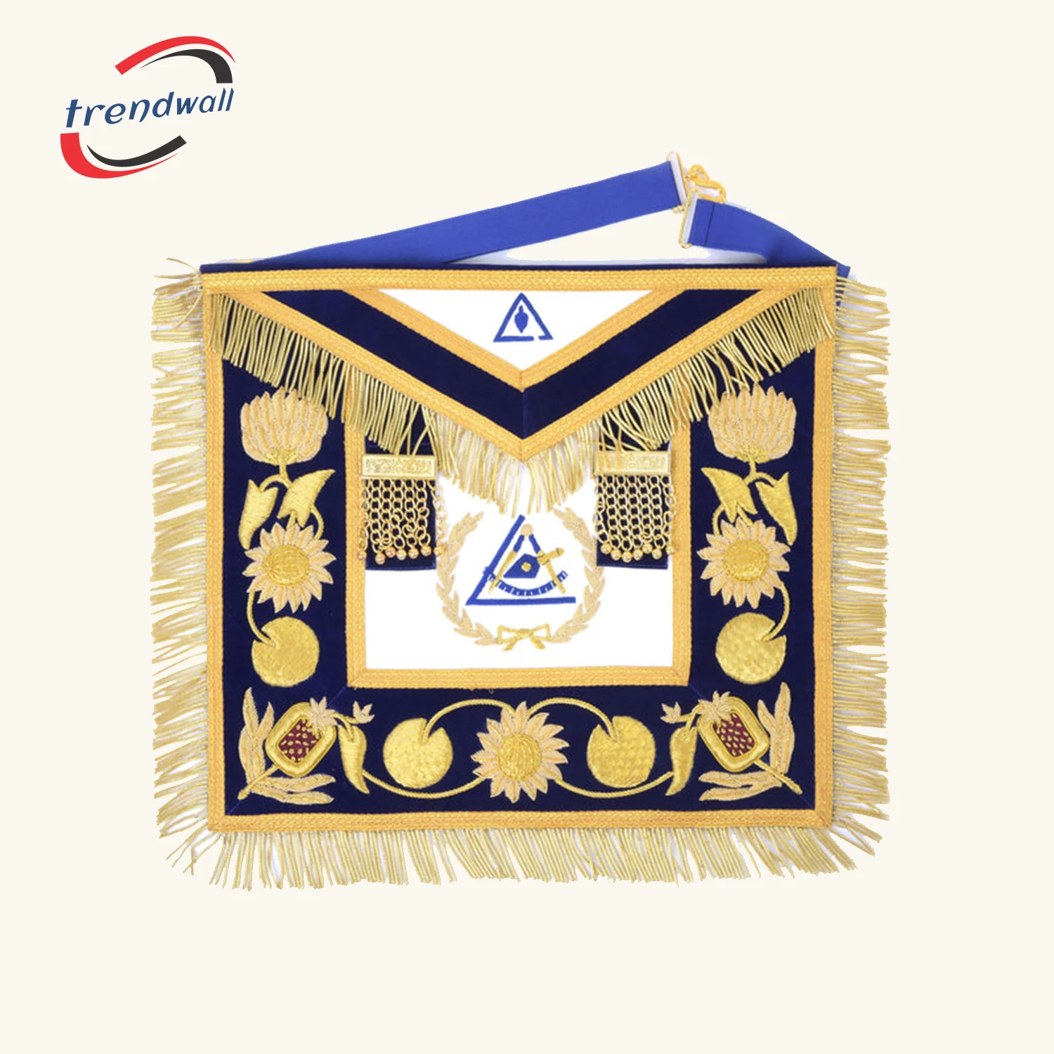 Past Grand Thrice Illustrious Master Royal - Blue Velvet & Gold