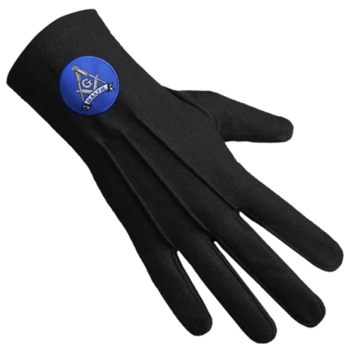 Master Mason Blue Lodge Gloves 