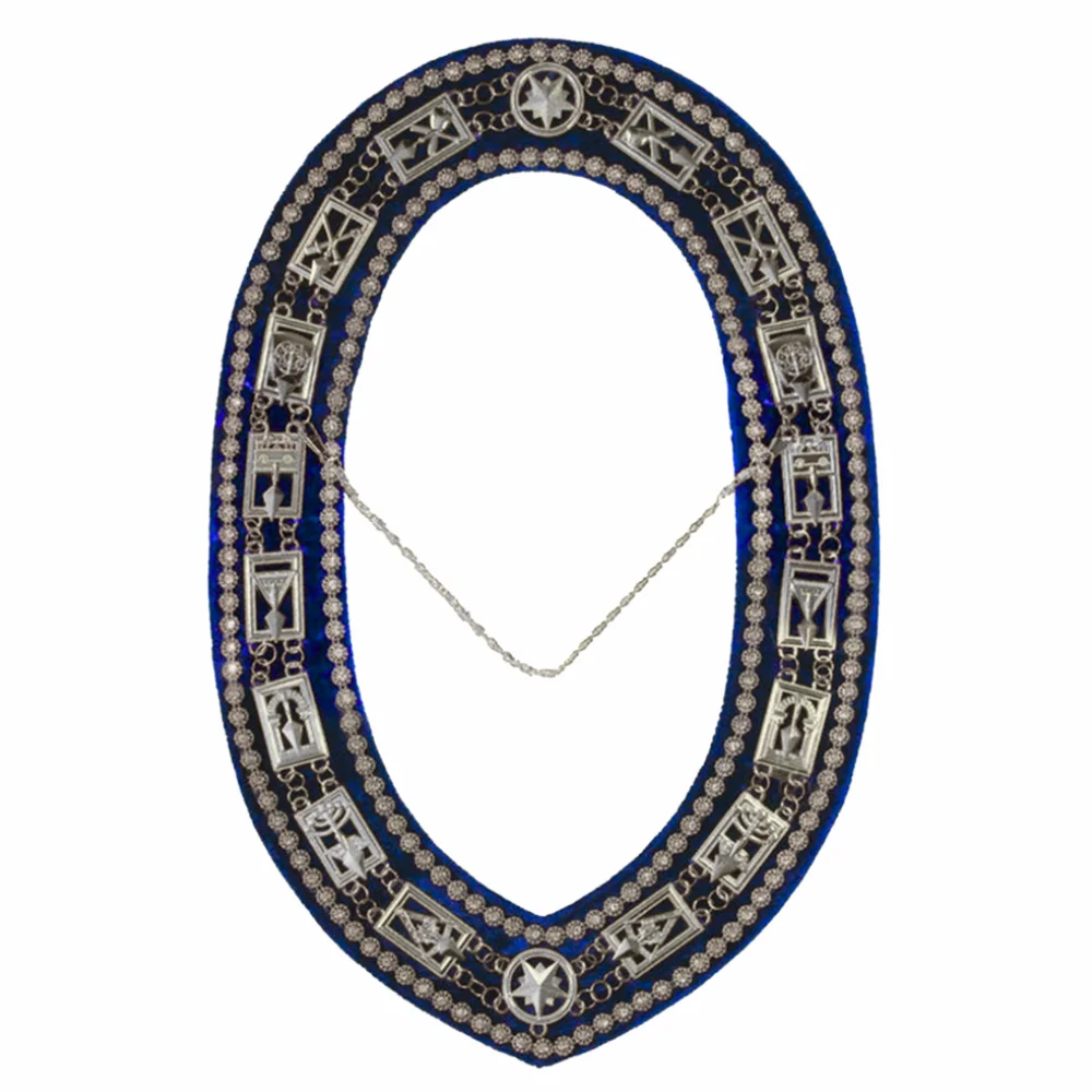 Council Chain Collar Silver Plated