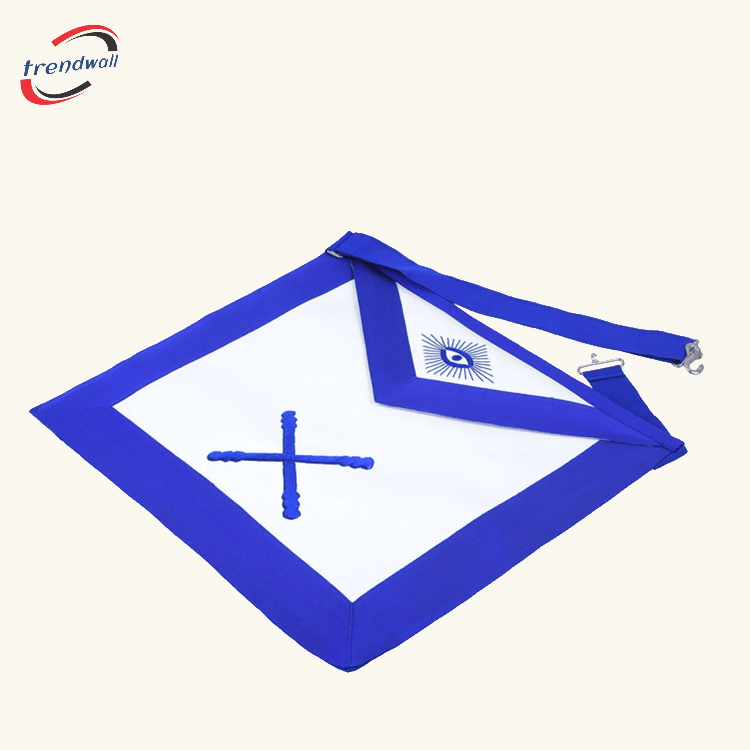 Marshal Blue Lodge Officer Apron - Machine Embroidery