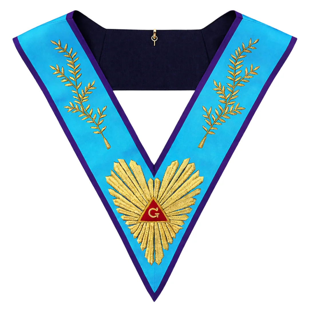 Worshipful Master Memphis Misraim French Regulation Collar