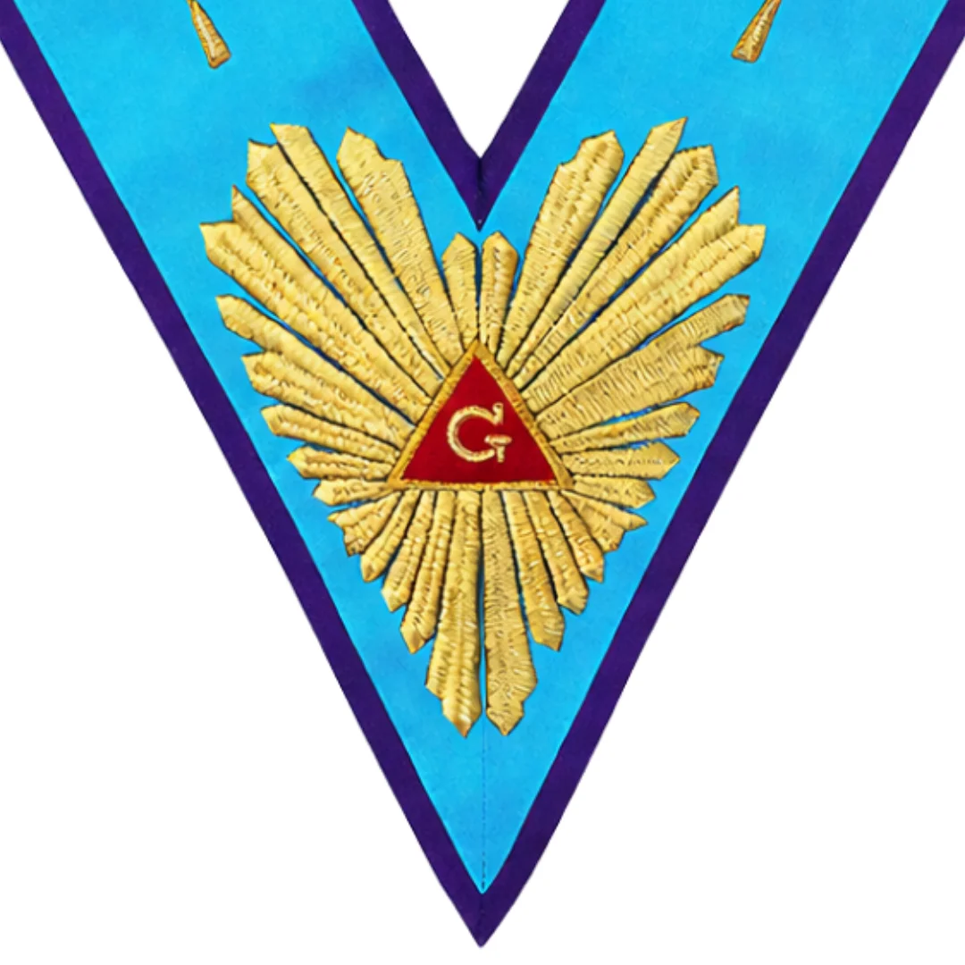 Worshipful Master Memphis Misraim French Regulation Collar