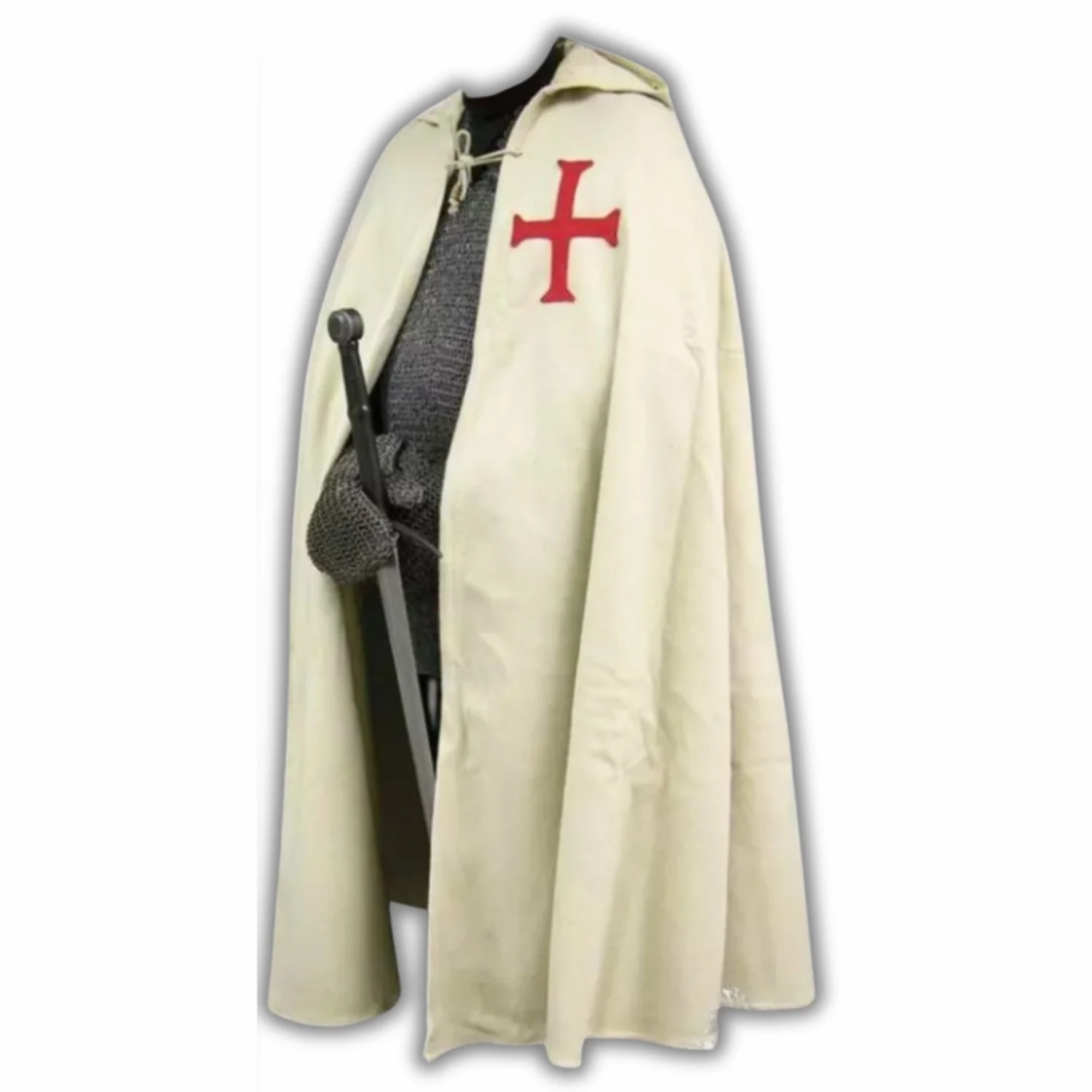 Medieval Knight Crusader Templar Cape