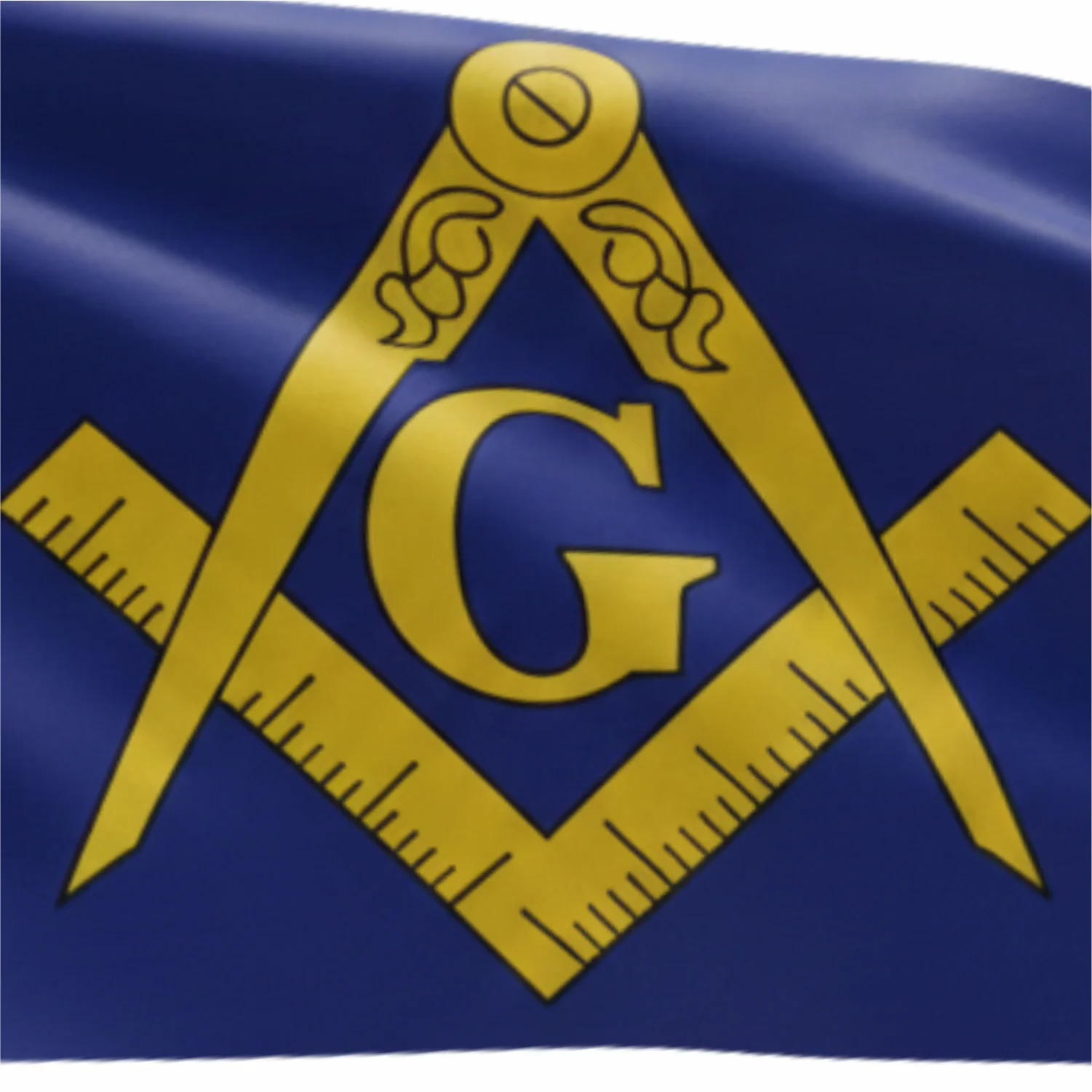 Master Mason Blue Lodge Flag 