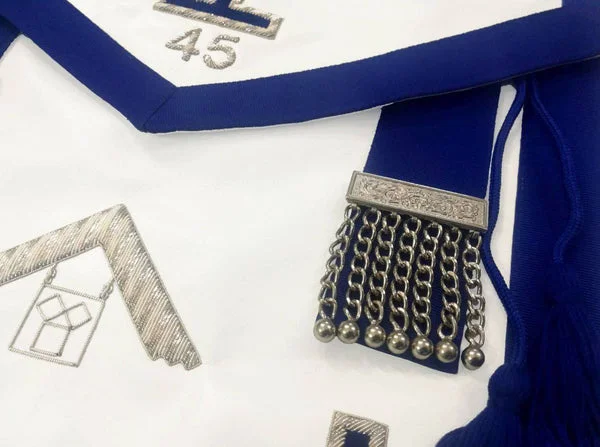 Past Master Blue Lodge Pennsylvania Regulation Apron