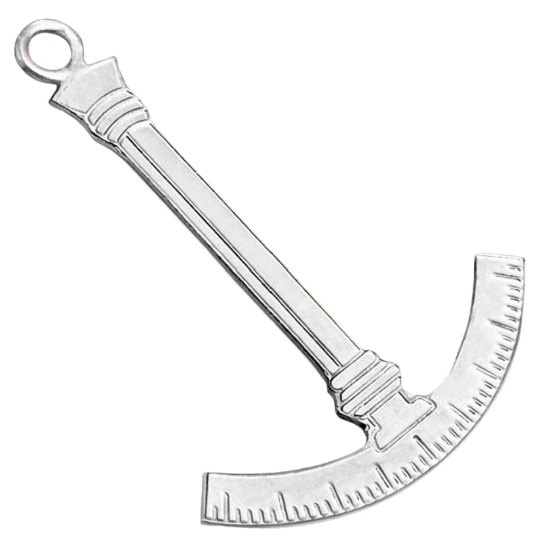 Grand Superintendent Allied Masonic Degrees Collar Jewel - Silver Finish
