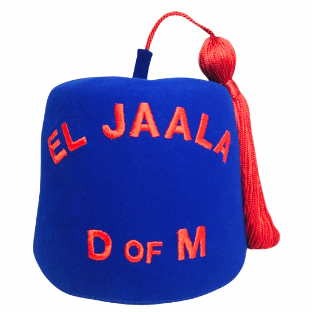 Daughters of Mokanna Blue Fez Hat