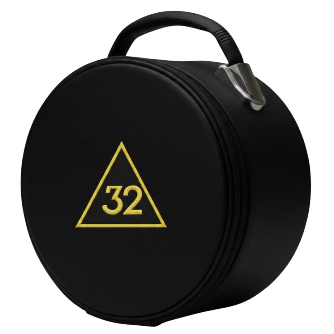 32nd Degree Scottish Rite Crown Cap Case