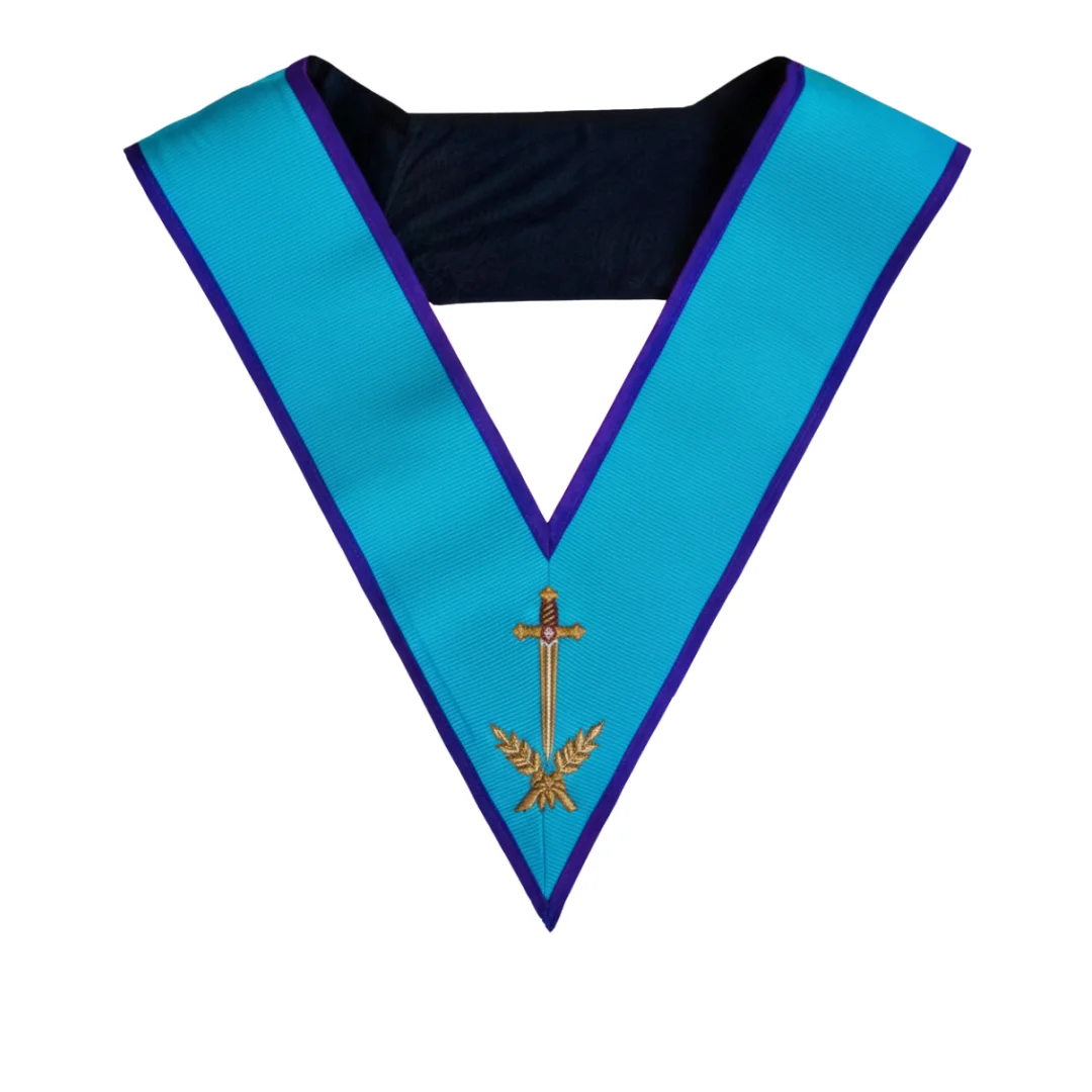 Tyler Memphis Misraim French Regulation Officer Collar