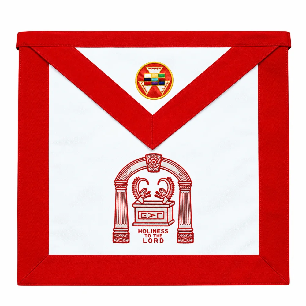 Past High Priest Royal Arch Chapter Apron - Red