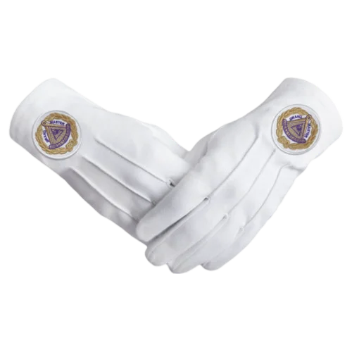 Grand Master Blue Lodge Gloves