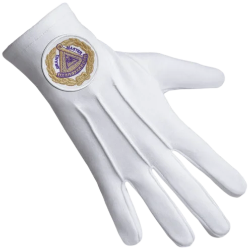 Grand Master Blue Lodge Gloves