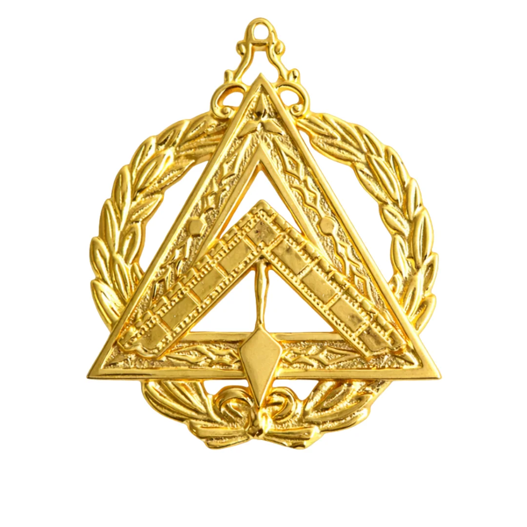 Grand Master Royal & Select Masters Officer Collar Jewel - Gold Plated