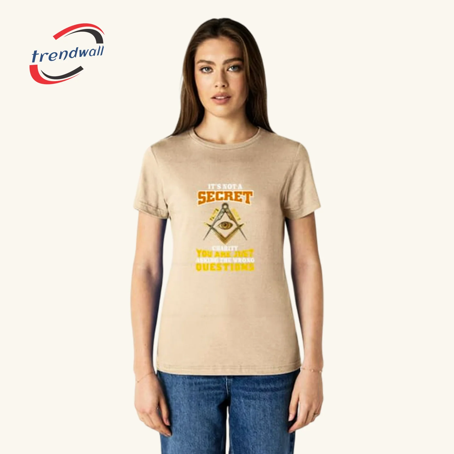 Masonic T-Shirt – "It's Not a Secret" Freemason Master Theme, Unisex, Custom Lodge Name or Name
