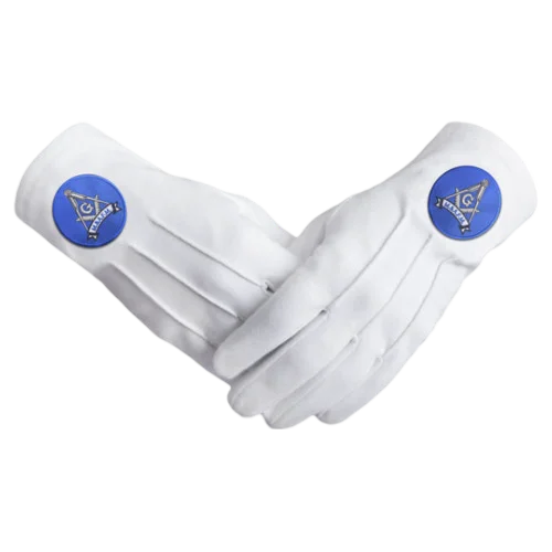 Master Mason Blue Lodge Gloves