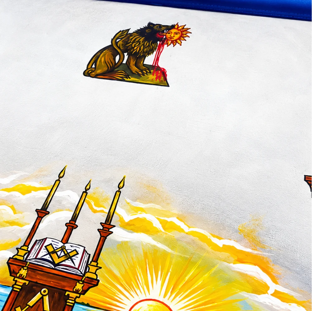 Hand-Painted Apron