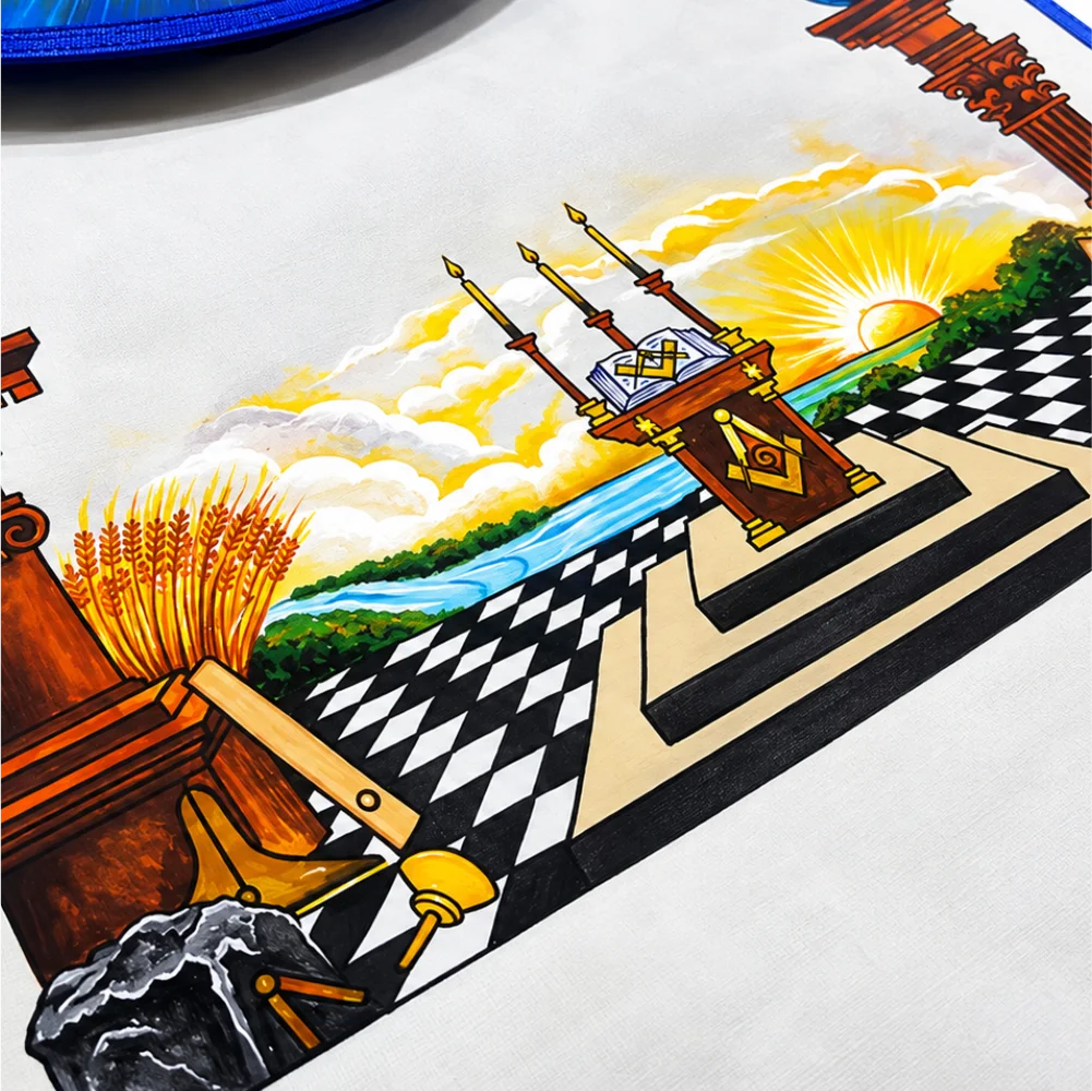 Hand-Painted Apron