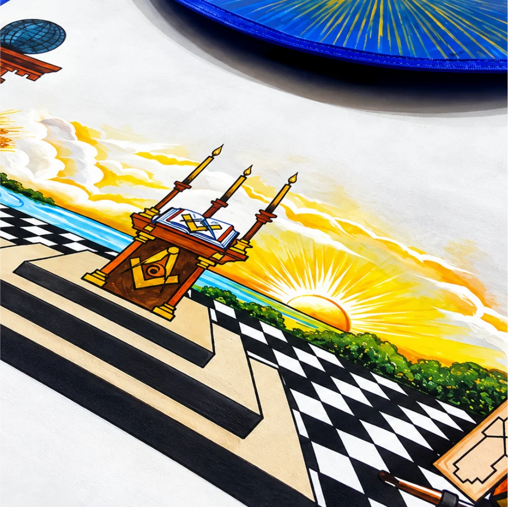 Hand-Painted Apron