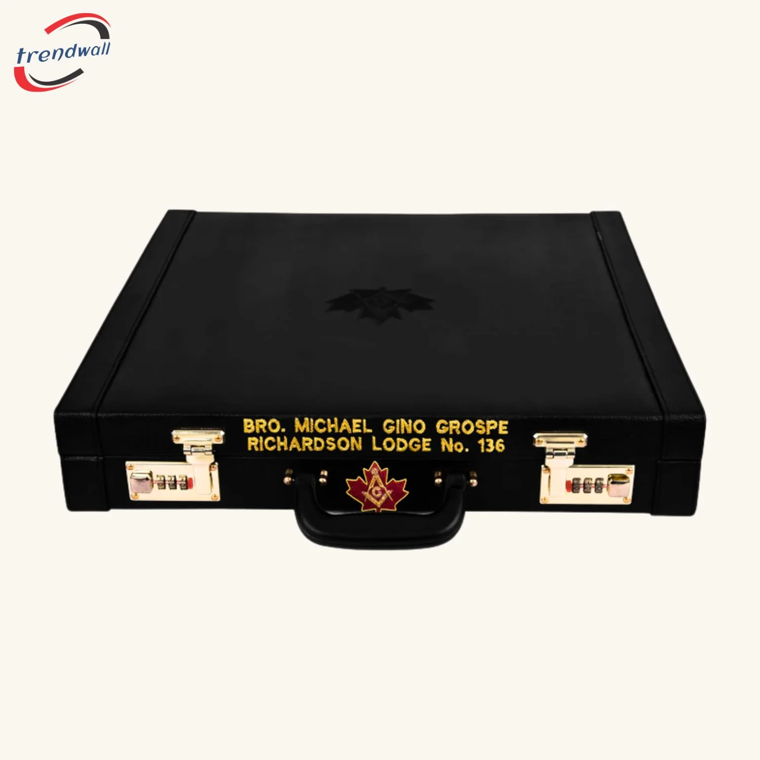 Master Mason Blue Lodge Canada Regulation Apron Case