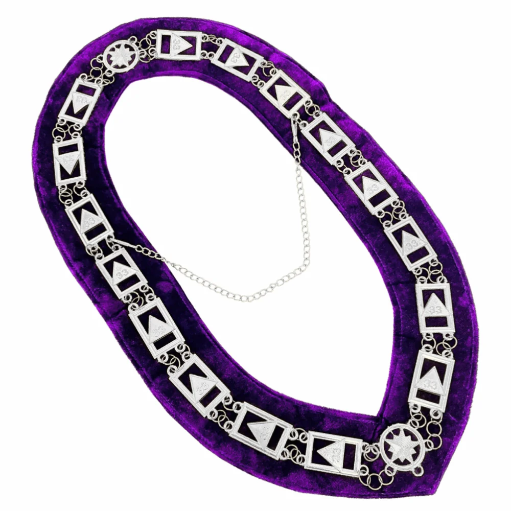 Masonic 33rd Degree Scottish Rite Chain Collar