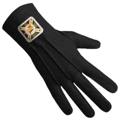 Knights Templar Commandery Gloves