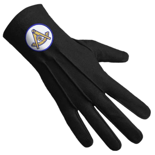 Past Master Blue Lodge California Regulation Gloves