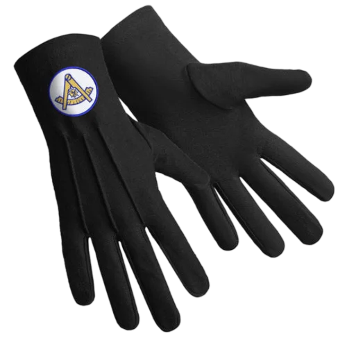 Past Master Blue Lodge California Regulation Gloves