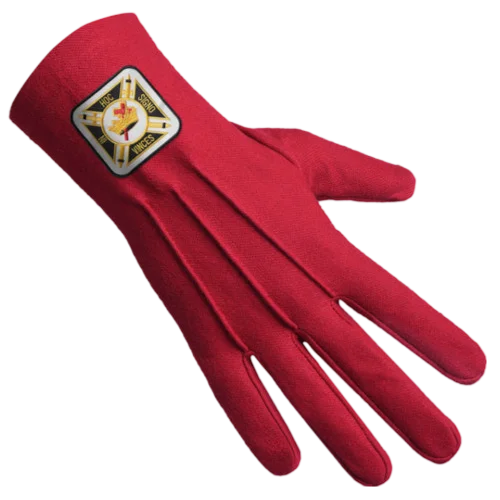 Knights Templar Commandery Gloves