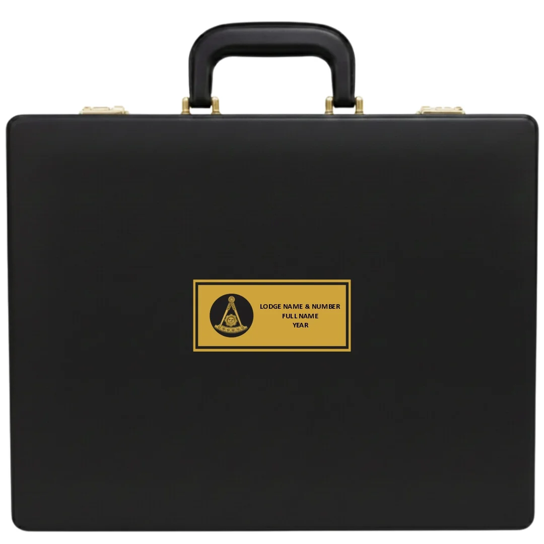 Past Master Blue Lodge Apron Case
