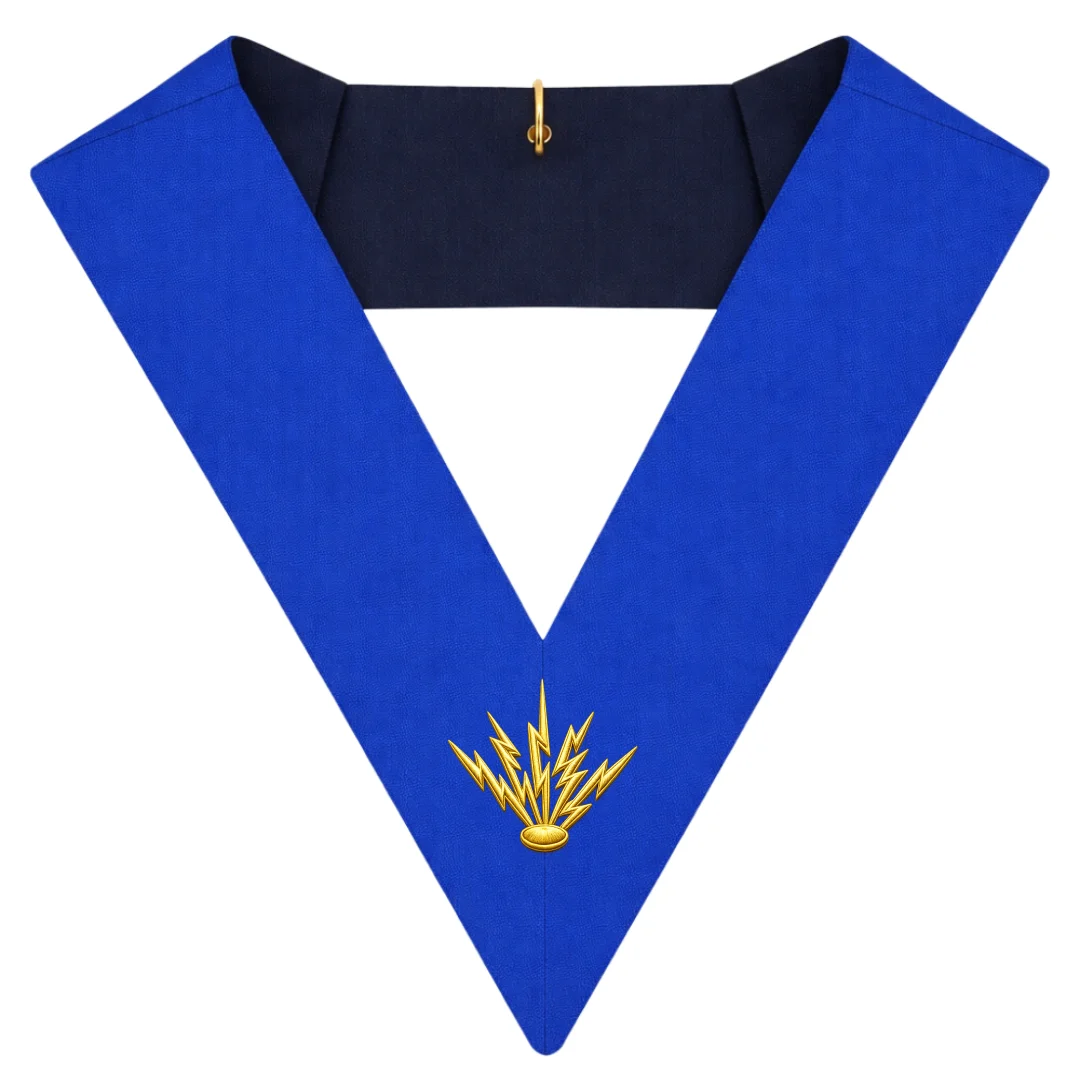 Electrician Blue Lodge Collar