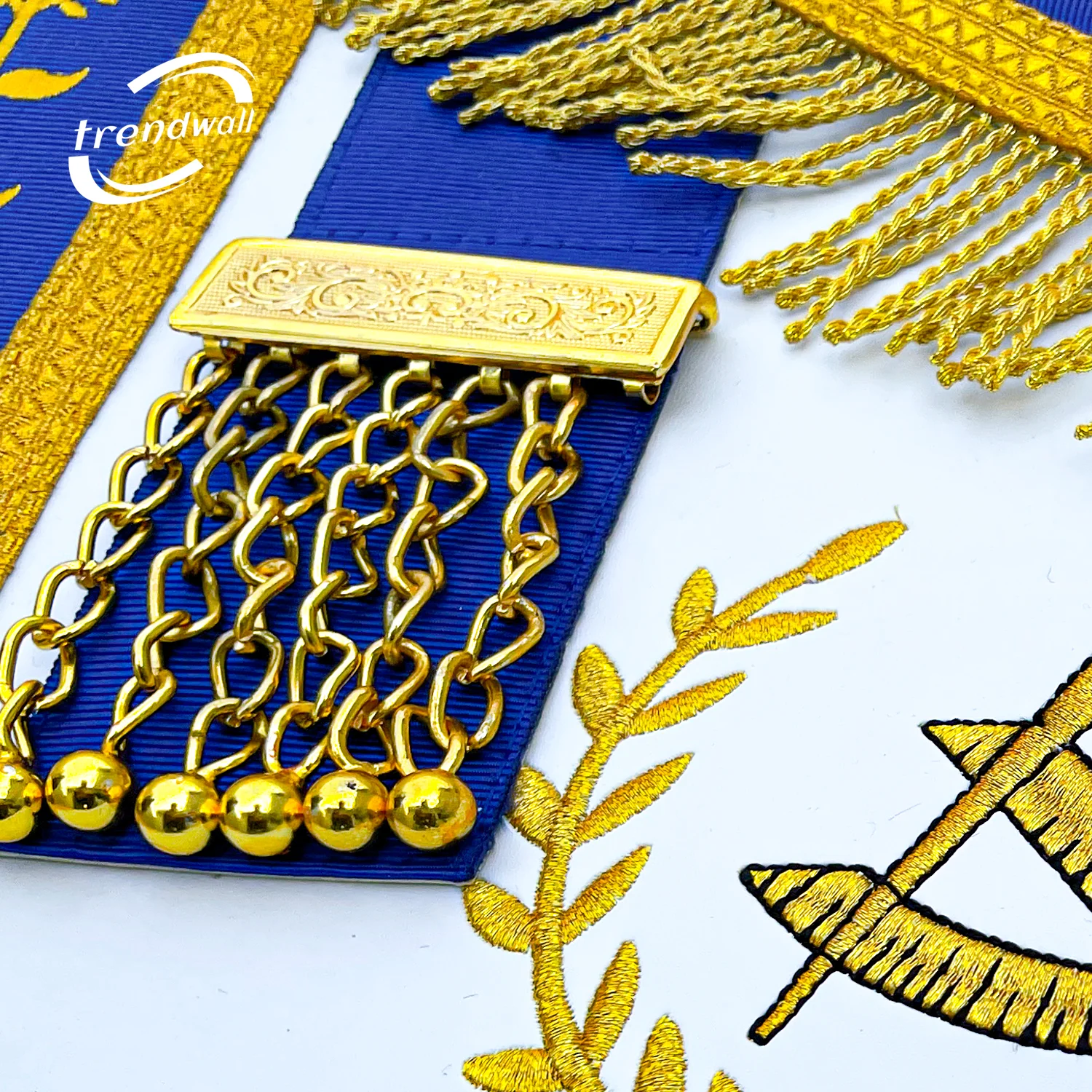 Masonic Blue Lodge Past Master Apron
