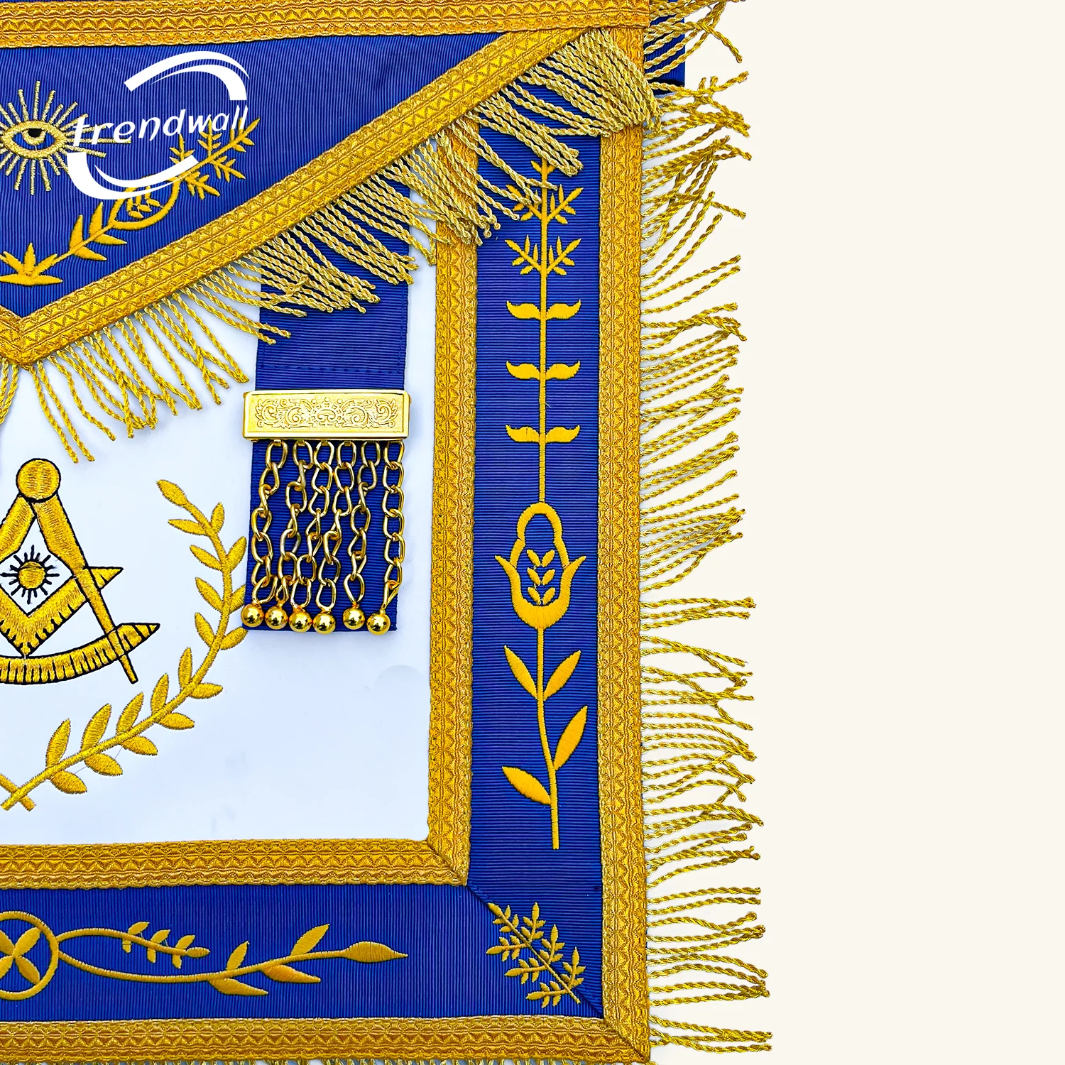 Masonic Blue Lodge Past Master Apron
