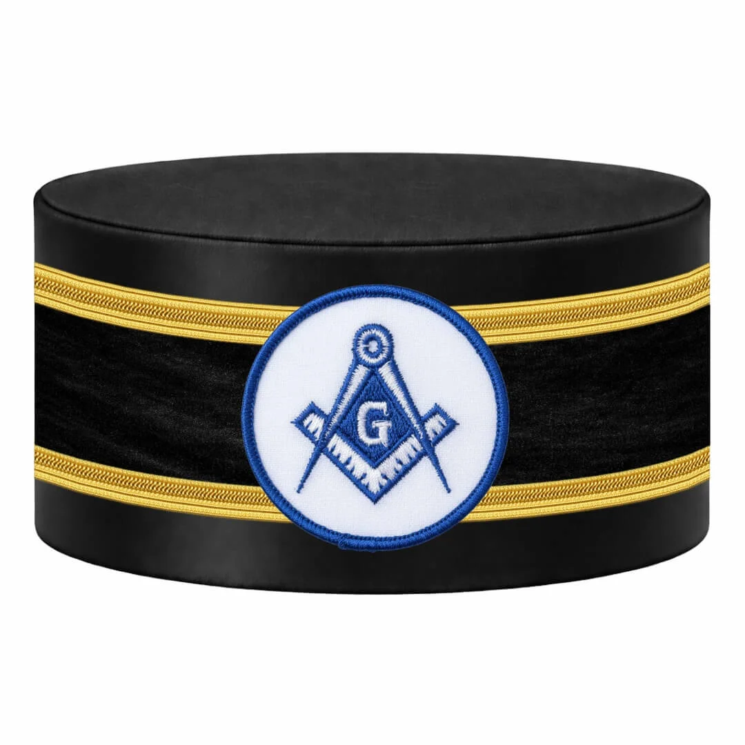 Master Mason Blue Lodge Crown Cap