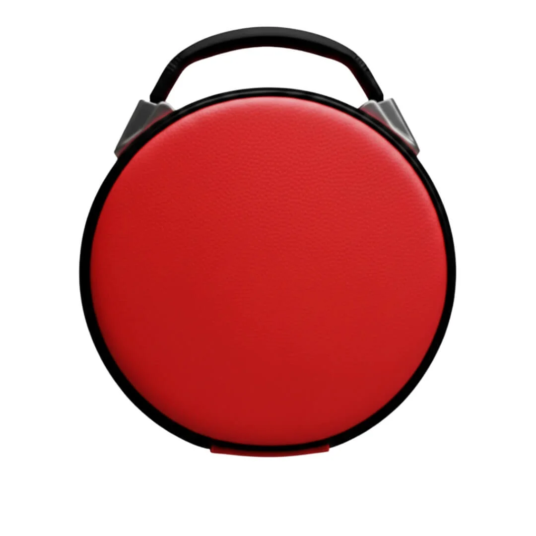 Masonic Crown Cap Case Red Color