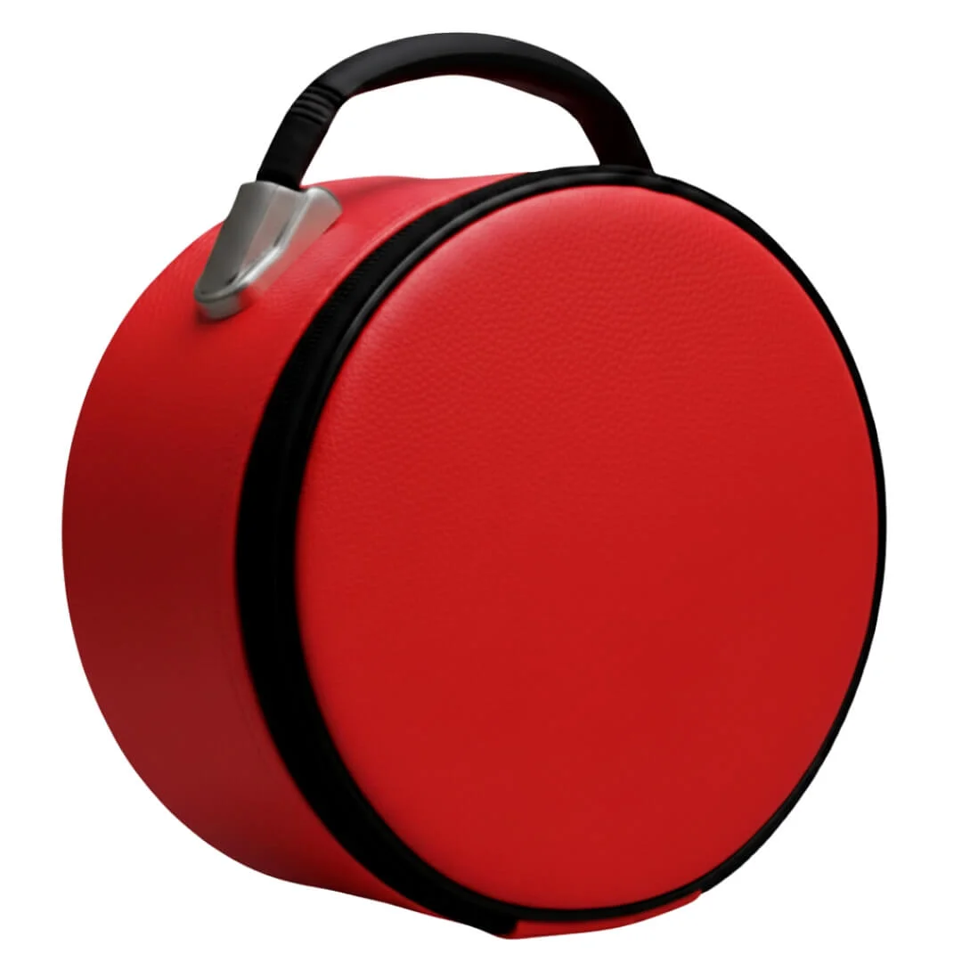 Masonic Crown Cap Case Red Color