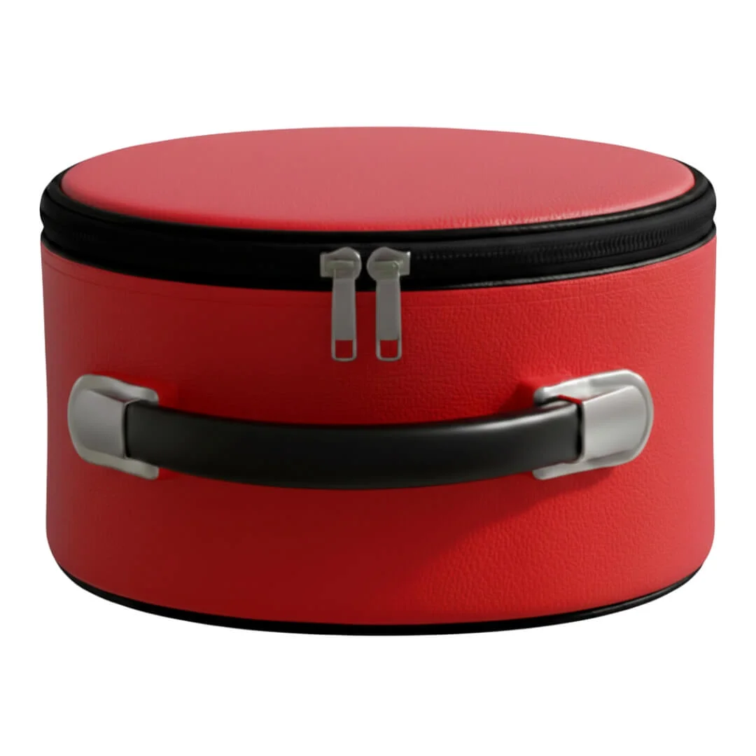 Masonic Crown Cap Case Red Color